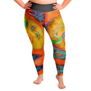 Plus-size leggings